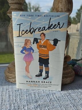 Icebreaker by Hannah Grace - Blue, White, Orange Cover